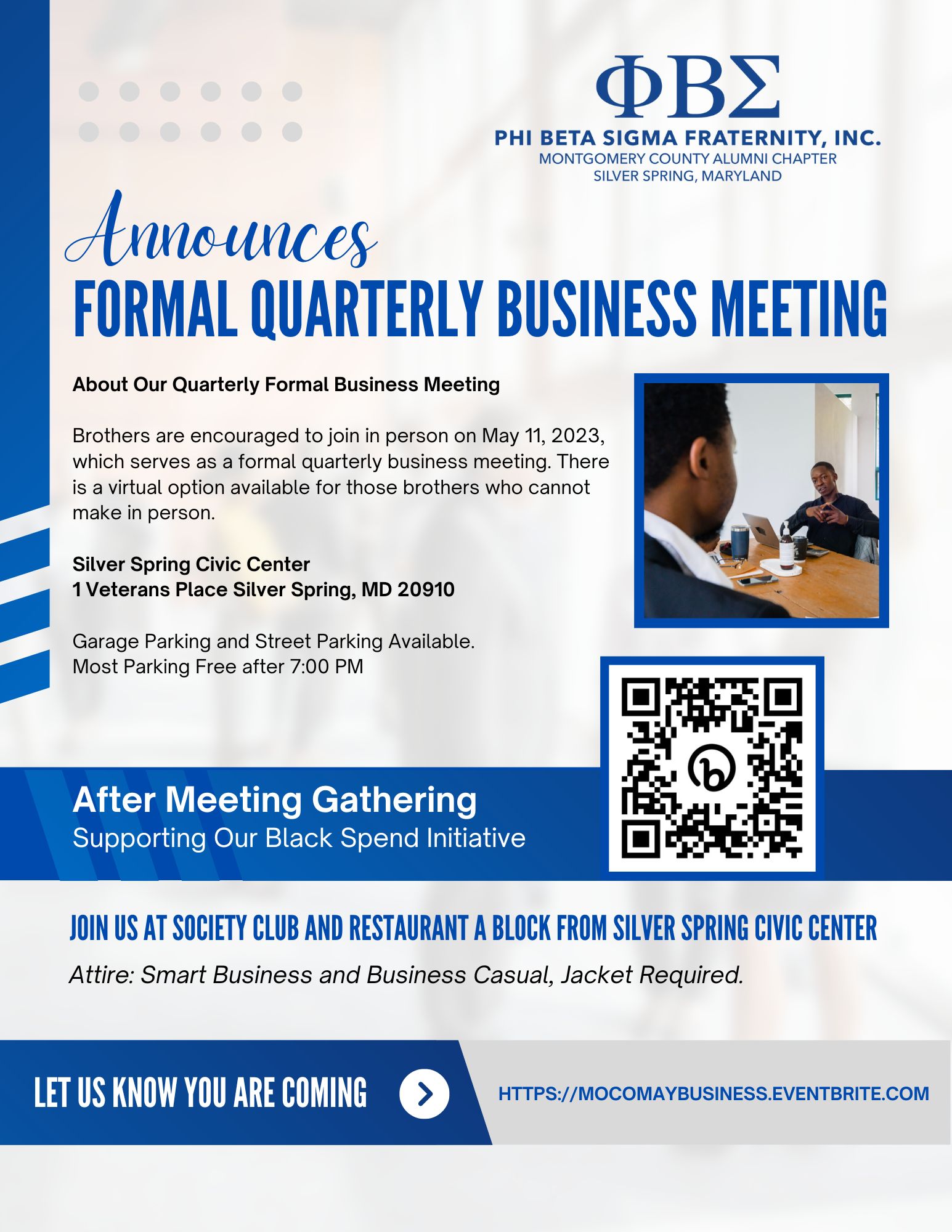 Montgomery County Alumni Chapter Business Meeting